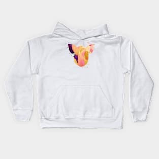 Watercolour Pig Kids Hoodie